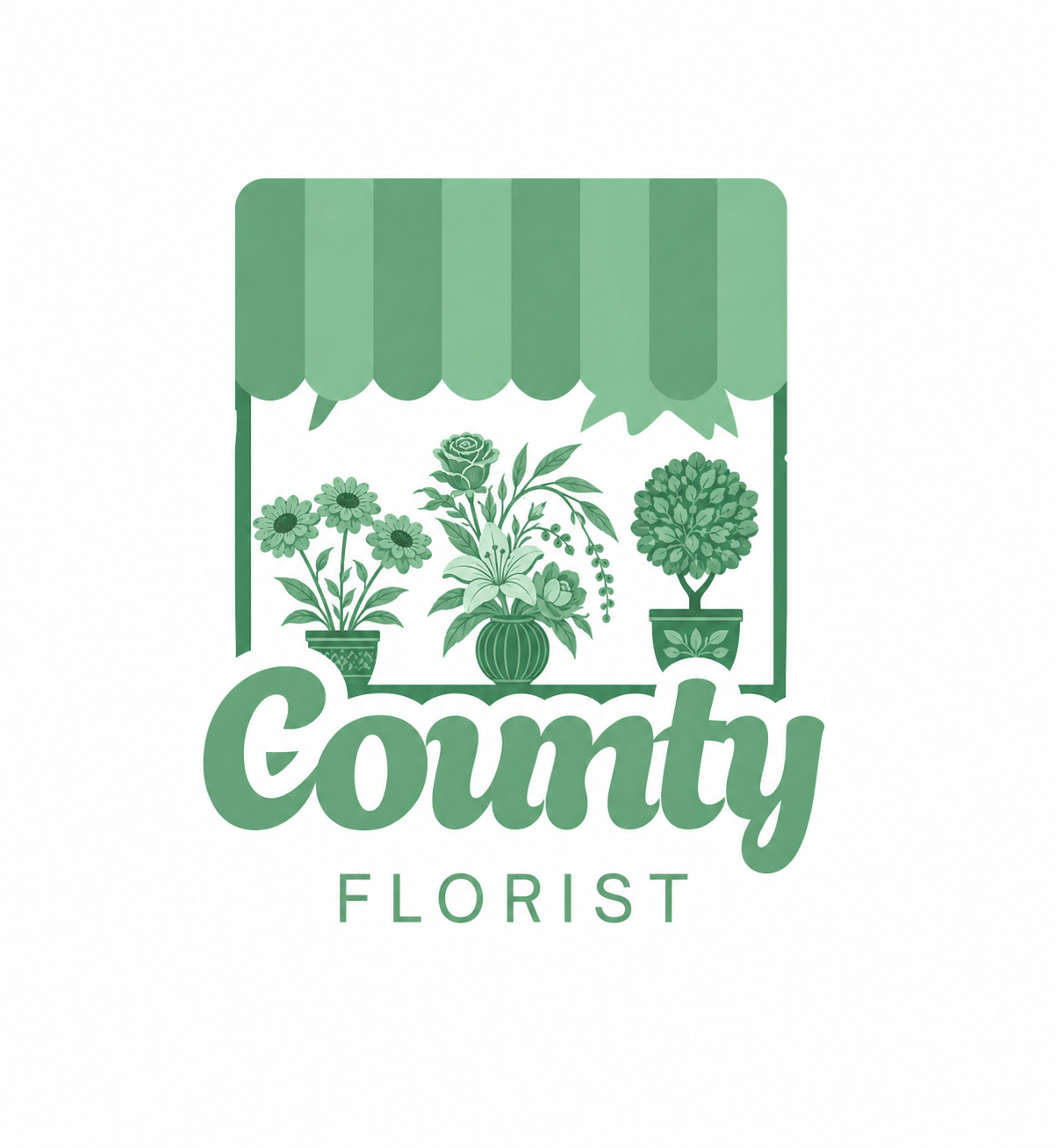 County Florist logo